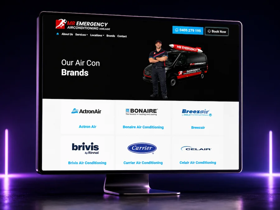 Mr Emergency Air Conditioning Adelaide - Brands Page