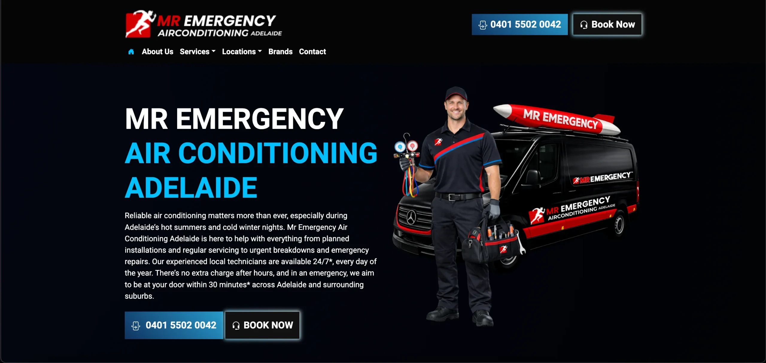 Mr Emergency Air Conditioning Adelaide project showcase
