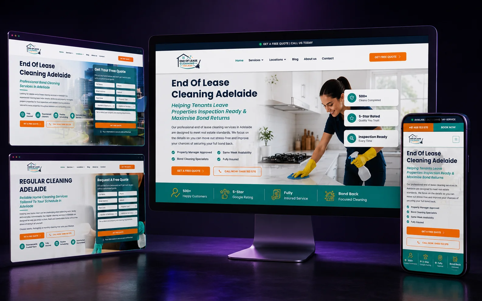 End of Lease Cleaning Adelaide project showcase